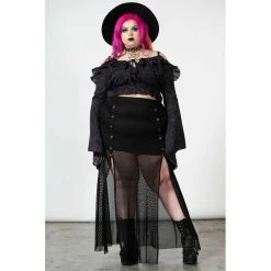 KILLSTAR Langarm Crop Top - Spirit Hand -Langarm Sales Store killstar langarm crop top spirit hand4