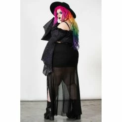 KILLSTAR Langarm Crop Top - Spirit Hand -Langarm Sales Store killstar langarm crop top spirit hand6