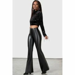 KILLSTAR Langarm Crop Top - Vanquished -Langarm Sales Store killstar langarm crop top vanquished3