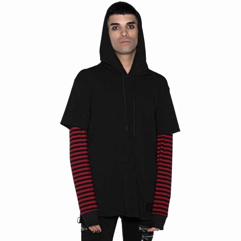 Killstar Langarm Kapuzentop - Jax Blood 3 Killstar Langarm Kapuzentop - Jax Blood