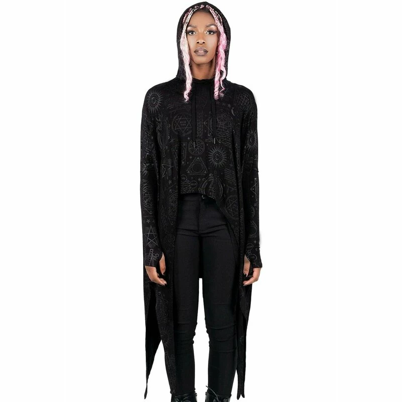 Killstar Langarm Kapuzentop - Over The Moon 4 Killstar Langarm Kapuzentop - Over The Moon – Bild 2