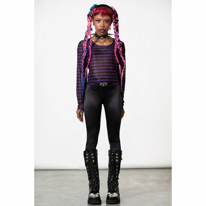 KILLSTAR Langarm Mesh Top - Astraios Lila 4 KILLSTAR Langarm Mesh Top - Astraios Lila – Bild 2