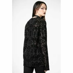 KILLSTAR Langarm Mesh Top - Cyborg 9 KILLSTAR Langarm Mesh Top - Cyborg -Langarm Sales Store killstar langarm mesh top cyborg4