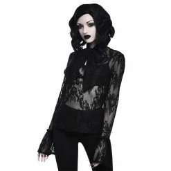 Killstar Langarm Spitze Top - Nyia 7 Killstar Langarm Spitze Top - Nyia -Langarm Sales Store killstar langarm spitze top nyia2