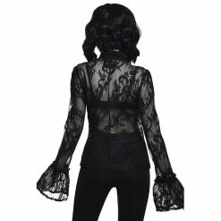 Killstar Langarm Spitze Top - Nyia 8 Killstar Langarm Spitze Top - Nyia -Langarm Sales Store killstar langarm spitze top nyia3