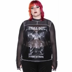 Killstar Langarm T-Shirt - Chill Out Mesh 8 Killstar Langarm T-Shirt - Chill Out Mesh -Langarm Sales Store killstar langarm t shirt chill out mesh3