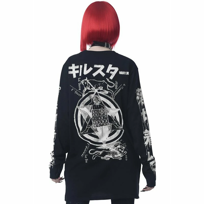 Killstar Langarm T-Shirt - Chill Out 4 Killstar Langarm T-Shirt - Chill Out – Bild 2