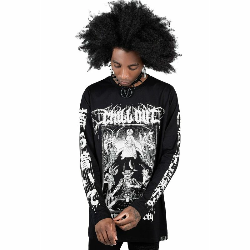 Killstar Langarm T-Shirt - Chill Out 5 Killstar Langarm T-Shirt - Chill Out – Bild 3