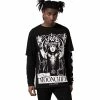 Killstar Langarm T-Shirt - Companion Double Layer -Langarm Sales Store killstar langarm t shirt companion double layer