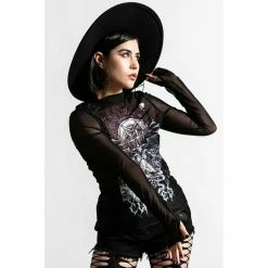 Killstar Langarm T-Shirt - Cursed Mesh 12 Killstar Langarm T-Shirt - Cursed Mesh -Langarm Sales Store killstar langarm t shirt cursed mesh5