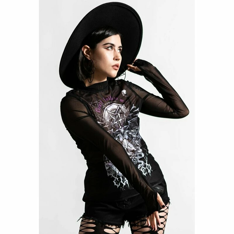 Killstar Langarm T-Shirt - Cursed Mesh 7 Killstar Langarm T-Shirt - Cursed Mesh – Bild 5