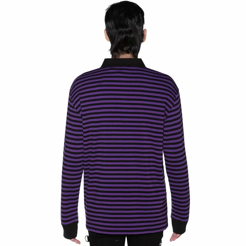 Killstar Langarm T-Shirt - Damon Plum 6 Killstar Langarm T-Shirt - Damon Plum – Bild 4