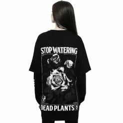 Killstar Langarm T-Shirt - Dead Rose Double Sleeve 9 Killstar Langarm T-Shirt - Dead Rose Double Sleeve -Langarm Sales Store killstar langarm t shirt dead rose double sleeve2
