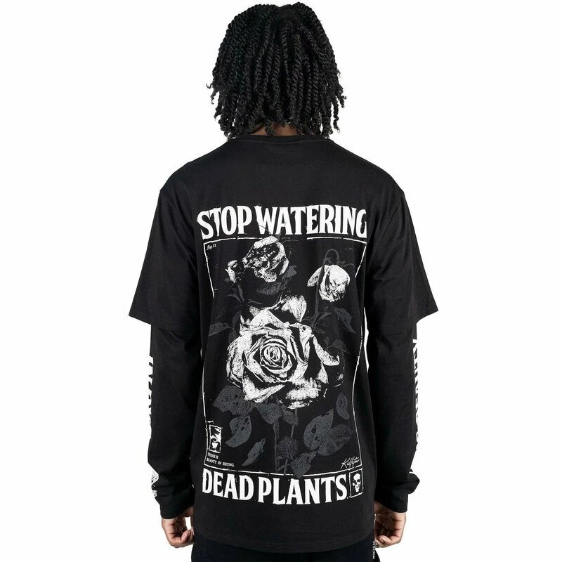 Killstar Langarm T-Shirt - Dead Rose Double Sleeve 8 Killstar Langarm T-Shirt - Dead Rose Double Sleeve – Bild 6