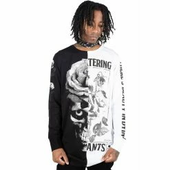 Killstar Langarm T-Shirt - Dead Rose Split -Langarm Sales Store killstar langarm t shirt dead rose split2