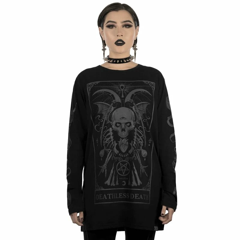 Killstar Langarm T-Shirt - Deathless 3 Killstar Langarm T-Shirt - Deathless