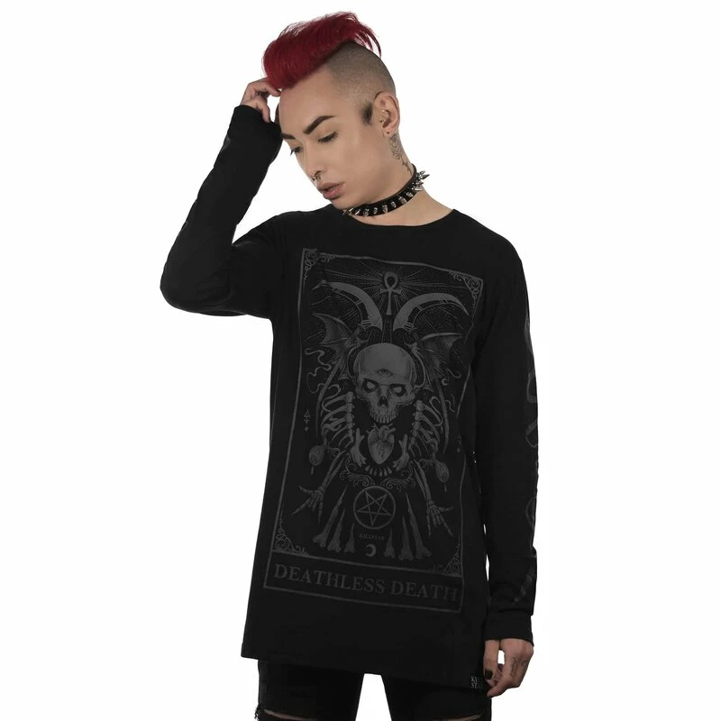 Killstar Langarm T-Shirt - Deathless 6 Killstar Langarm T-Shirt - Deathless – Bild 4