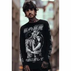 Killstar Langarm T-Shirt - Demon Lover 13 Killstar Langarm T-Shirt - Demon Lover -Langarm Sales Store killstar langarm t shirt demon lover6