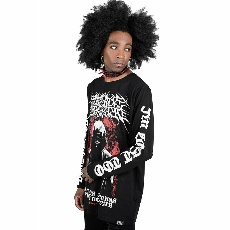 Killstar Langarm T-Shirt - Departed 4 Killstar Langarm T-Shirt - Departed – Bild 2