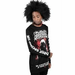 Killstar Langarm T-Shirt - Departed 10 Killstar Langarm T-Shirt - Departed -Langarm Sales Store killstar langarm t shirt departed3