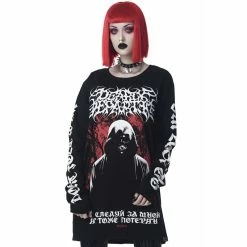 Killstar Langarm T-Shirt - Departed 12 Killstar Langarm T-Shirt - Departed -Langarm Sales Store killstar langarm t shirt departed5