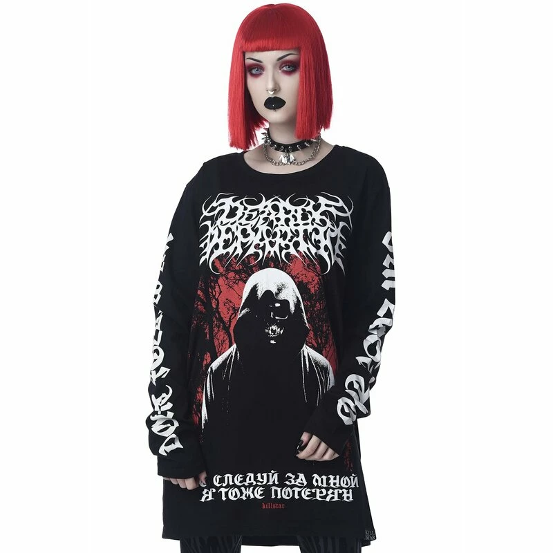 Killstar Langarm T-Shirt - Departed 7 Killstar Langarm T-Shirt - Departed – Bild 5