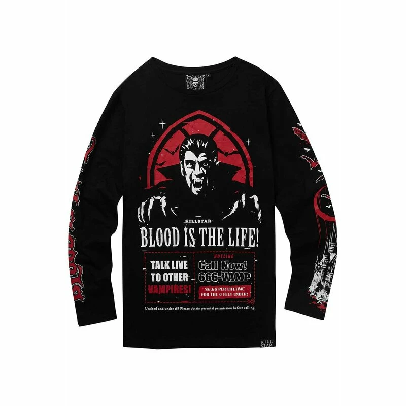 Killstar Langarm T-Shirt - Dial Vamp 6 Killstar Langarm T-Shirt - Dial Vamp – Bild 4