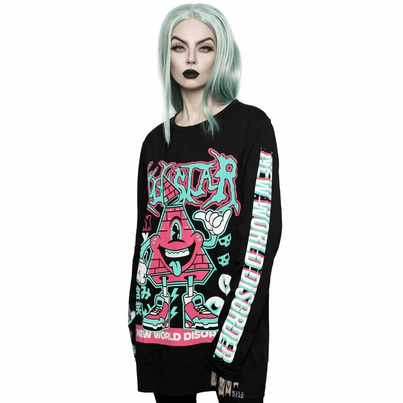 Killstar Langarm T-Shirt - Disorder 4 Killstar Langarm T-Shirt - Disorder – Bild 2