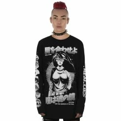 Killstar Langarm T-Shirt - Eye Contact