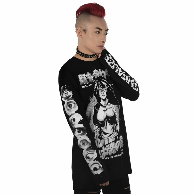 Killstar Langarm T-Shirt - Eye Contact 4 Killstar Langarm T-Shirt - Eye Contact – Bild 2
