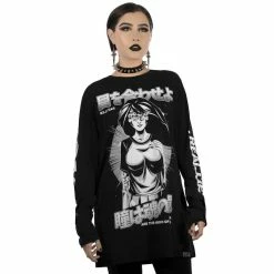 Killstar Langarm T-Shirt - Eye Contact 11 Killstar Langarm T-Shirt - Eye Contact -Langarm Sales Store killstar langarm t shirt eye contact4