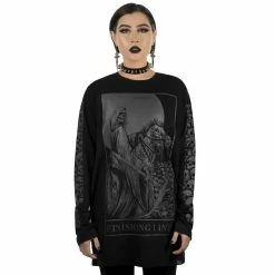 Killstar Langarm T-Shirt - Finishing Line