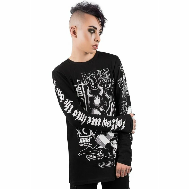 Killstar Langarm T-Shirt - Follow Me 4 Killstar Langarm T-Shirt - Follow Me – Bild 2