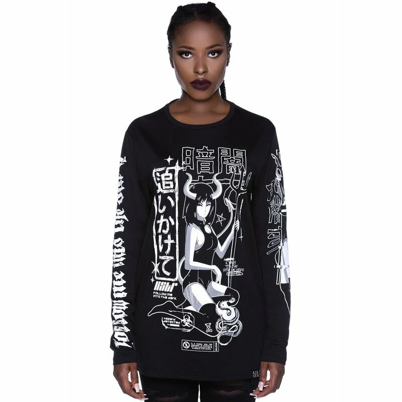 Killstar Langarm T-Shirt - Follow Me 8 Killstar Langarm T-Shirt - Follow Me – Bild 6