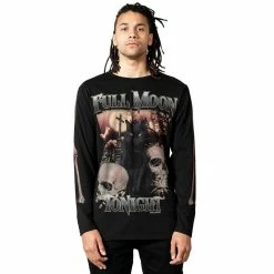 Killstar Langarm T-Shirt - Full Moon