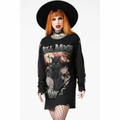 Killstar Langarm T-Shirt - Full Moon 13 Killstar Langarm T-Shirt - Full Moon -Langarm Sales Store killstar langarm t shirt full moon6