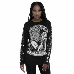 Killstar Langarm T-Shirt - Hey Demon