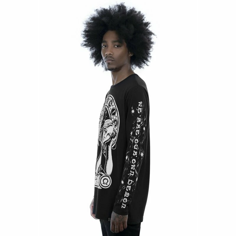 Killstar Langarm T-Shirt - Hey Demon 6 Killstar Langarm T-Shirt - Hey Demon – Bild 4
