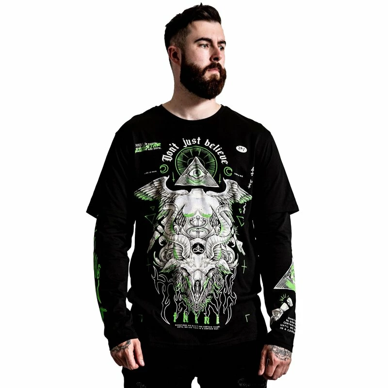Killstar Langarm T-Shirt - Illuminated 2-Layer 3 Killstar Langarm T-Shirt - Illuminated 2-Layer