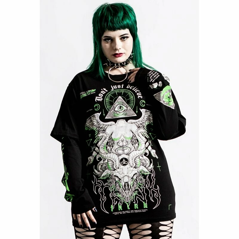 Killstar Langarm T-Shirt - Illuminated 2-Layer 7 Killstar Langarm T-Shirt - Illuminated 2-Layer – Bild 5