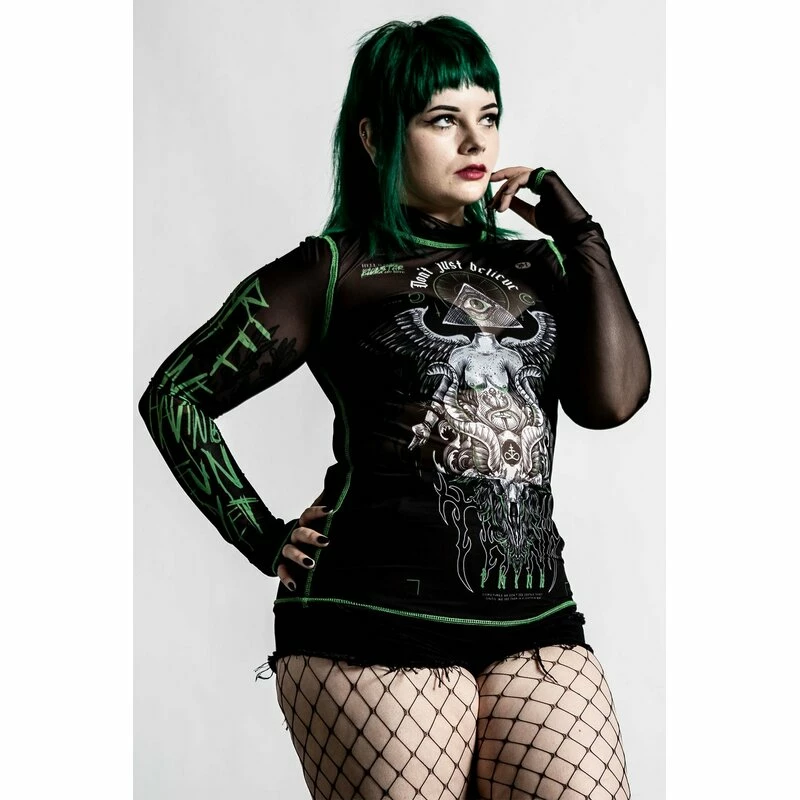 Killstar Langarm T-Shirt - Illuminated Mesh 4 Killstar Langarm T-Shirt - Illuminated Mesh – Bild 2