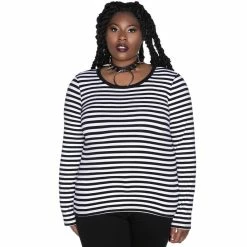 Killstar Langarm T-Shirt - Jett Weiß -Langarm Sales Store killstar langarm t shirt jett weiss3