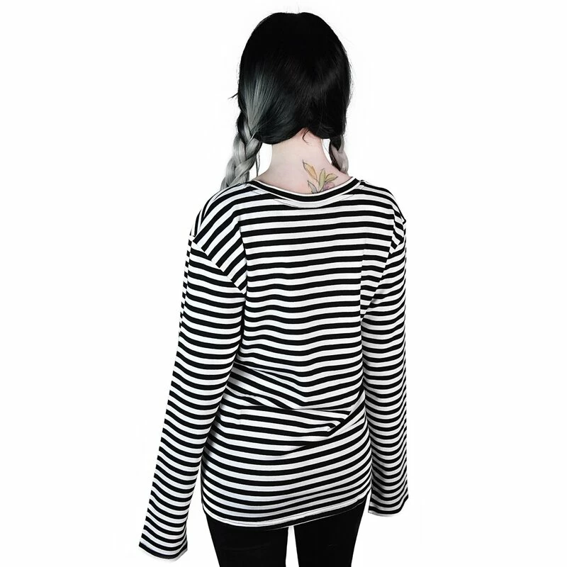 Killstar Langarm T-Shirt - Lars Weiß 6 Killstar Langarm T-Shirt - Lars Weiß – Bild 4