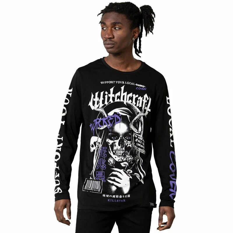 Killstar Langarm T-Shirt - Local Coven 3 Killstar Langarm T-Shirt - Local Coven