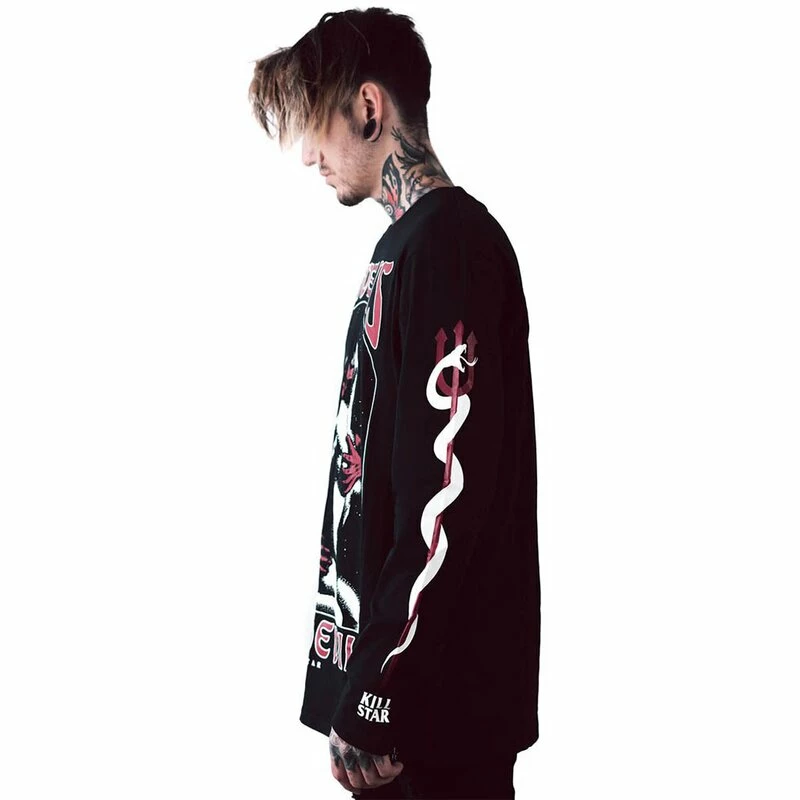 Killstar Langarm T-Shirt - Love Devil 5 Killstar Langarm T-Shirt - Love Devil – Bild 3