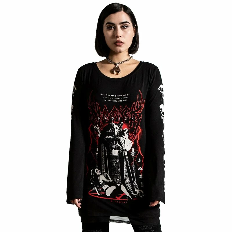 Killstar Langarm T-Shirt - Magick 3 Killstar Langarm T-Shirt - Magick