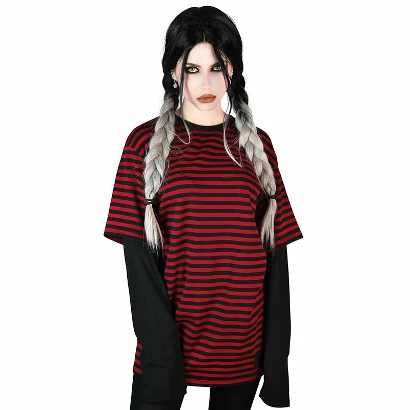 Killstar Langarm T-Shirt - Maxen Blood 3 Killstar Langarm T-Shirt - Maxen Blood