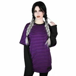 Killstar Langarm T-Shirt - Maxen Plum 8 Killstar Langarm T-Shirt - Maxen Plum -Langarm Sales Store killstar langarm t shirt maxen plum3