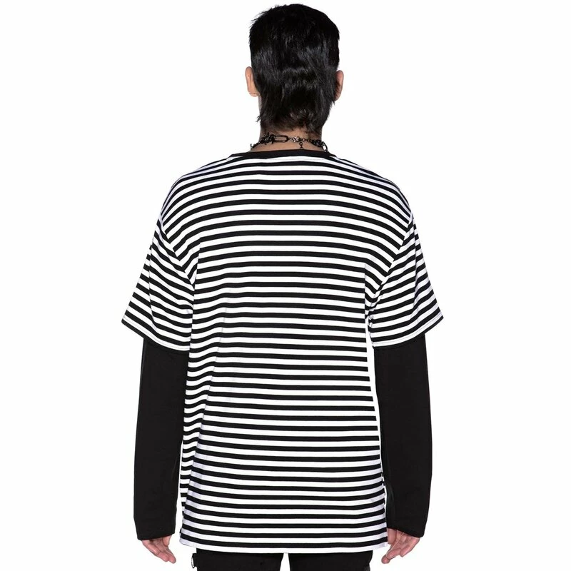 Killstar Langarm T-Shirt - Maxen Weiß 6 Killstar Langarm T-Shirt - Maxen Weiß – Bild 4