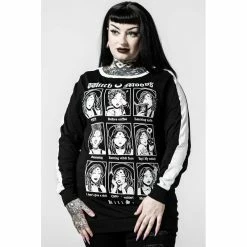 Killstar Langarm T-Shirt - Moody -Langarm Sales Store killstar langarm t shirt moody4